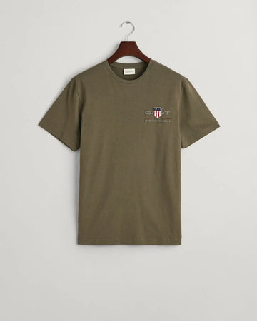 T-Shirt Με Κέντημα Archive Shield GANT